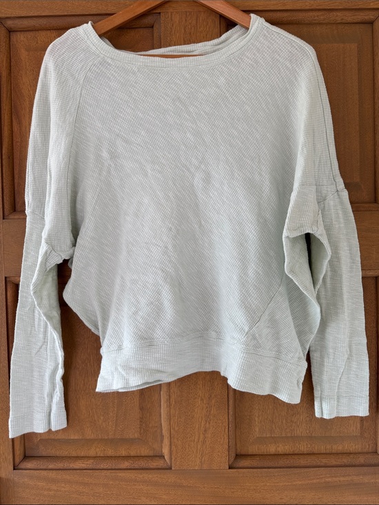 Anthropologie Tops - Anthropologie - M - Pale Mint Green Ribbed Knit Top